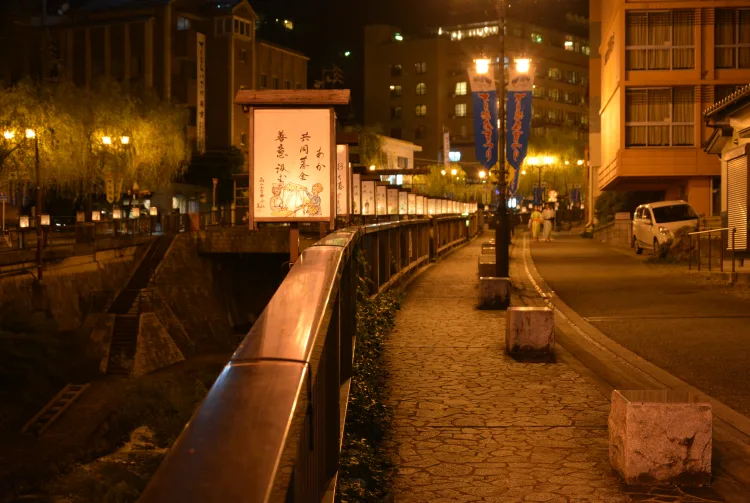 下呂溫泉街景