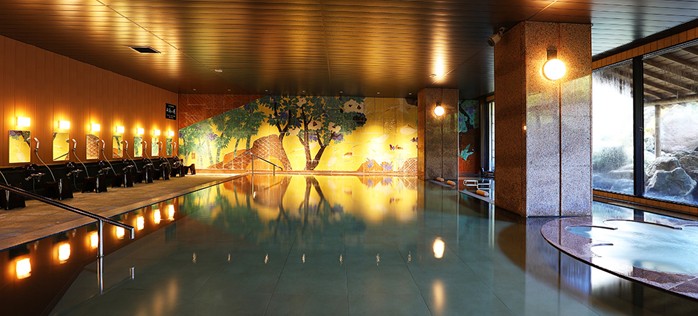 北陸加賀地區高爾夫與滿天之辻屋溫泉旅館景觀