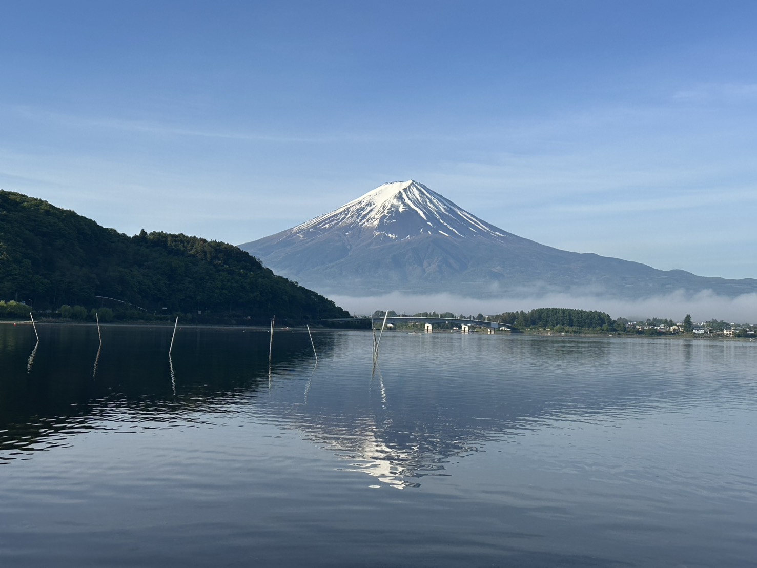 眺望富士山美景