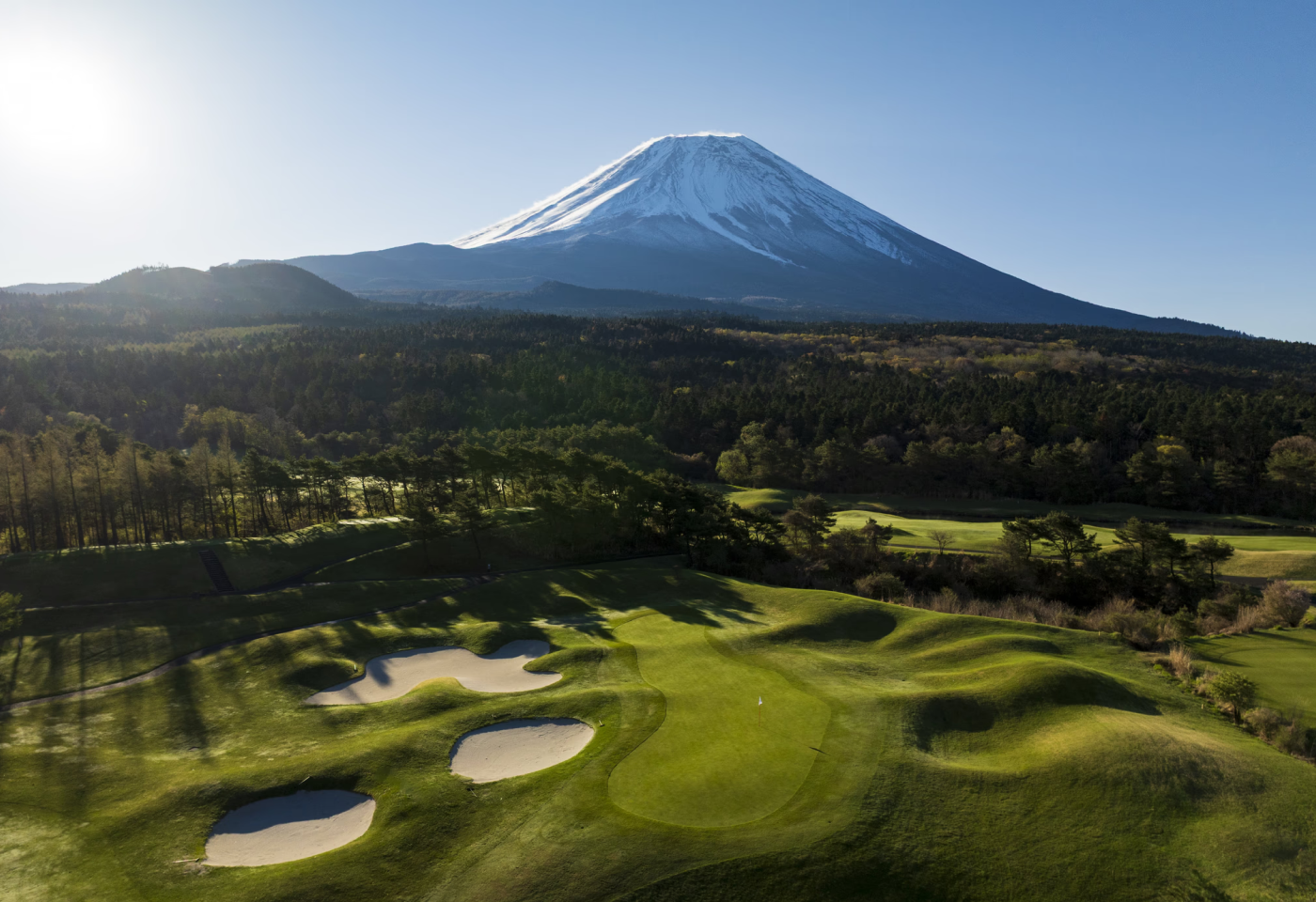 <h3 style="font-weight:600; color:#17a2b8;">富士山絕景饗宴｜揮桿名門高爾夫5天3場球</h3>