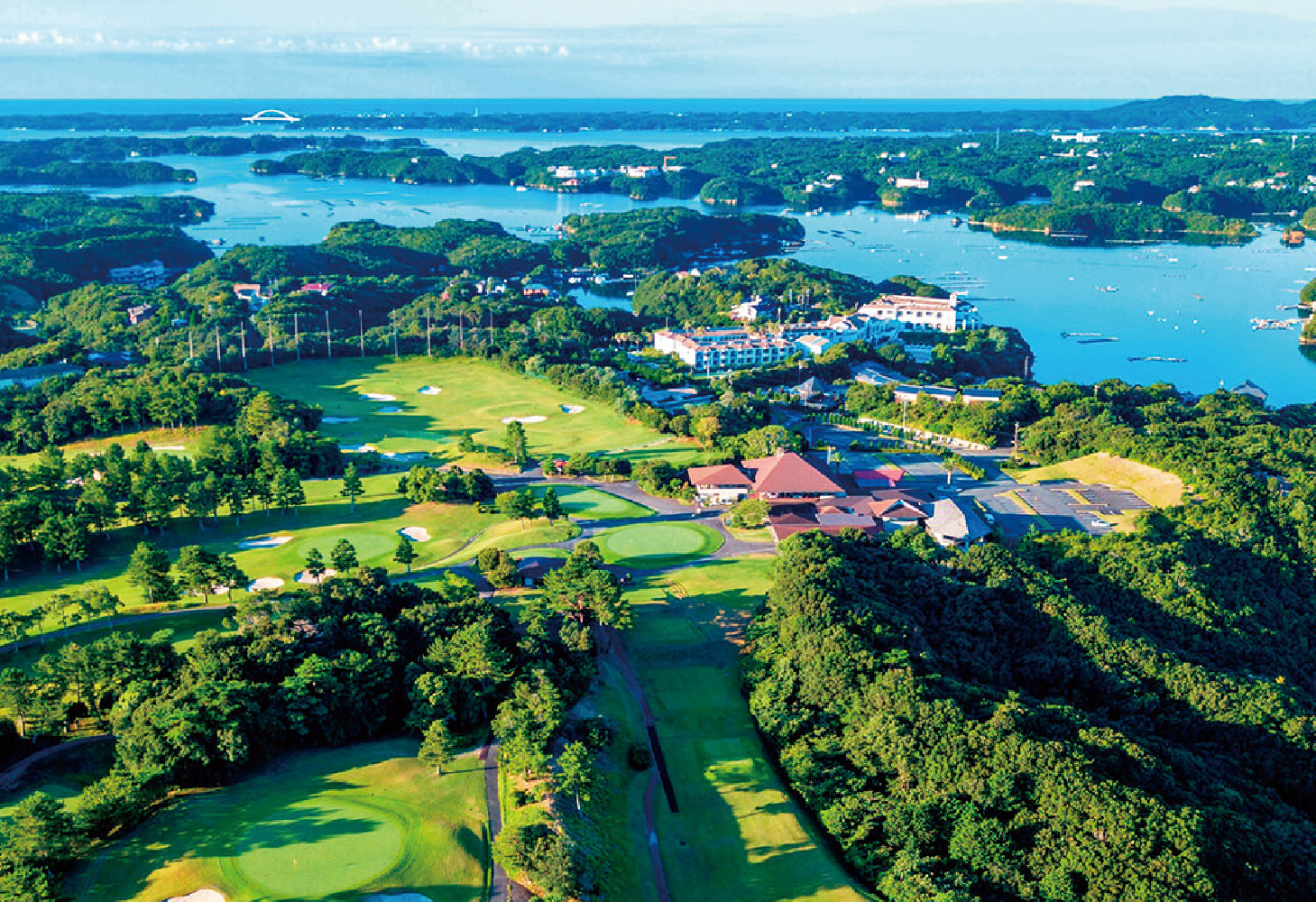 <h2>伊勢志摩高爾夫五天三場球</h2> <p>NEMU GOLF CLUB</p> <p>伊勢志摩鄉村俱樂部</p> <p>近鐵賢島鄉村俱樂部</p>